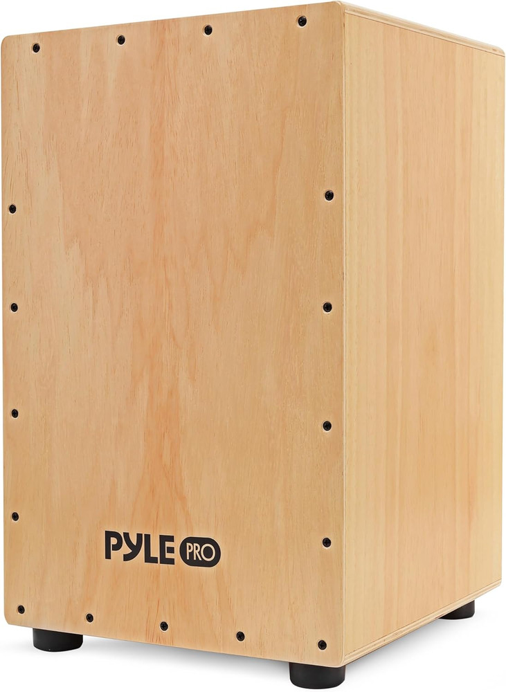 Jam - Wooden Cajon - Handcrafted Stringed Lightweight Percussion Box with Intern