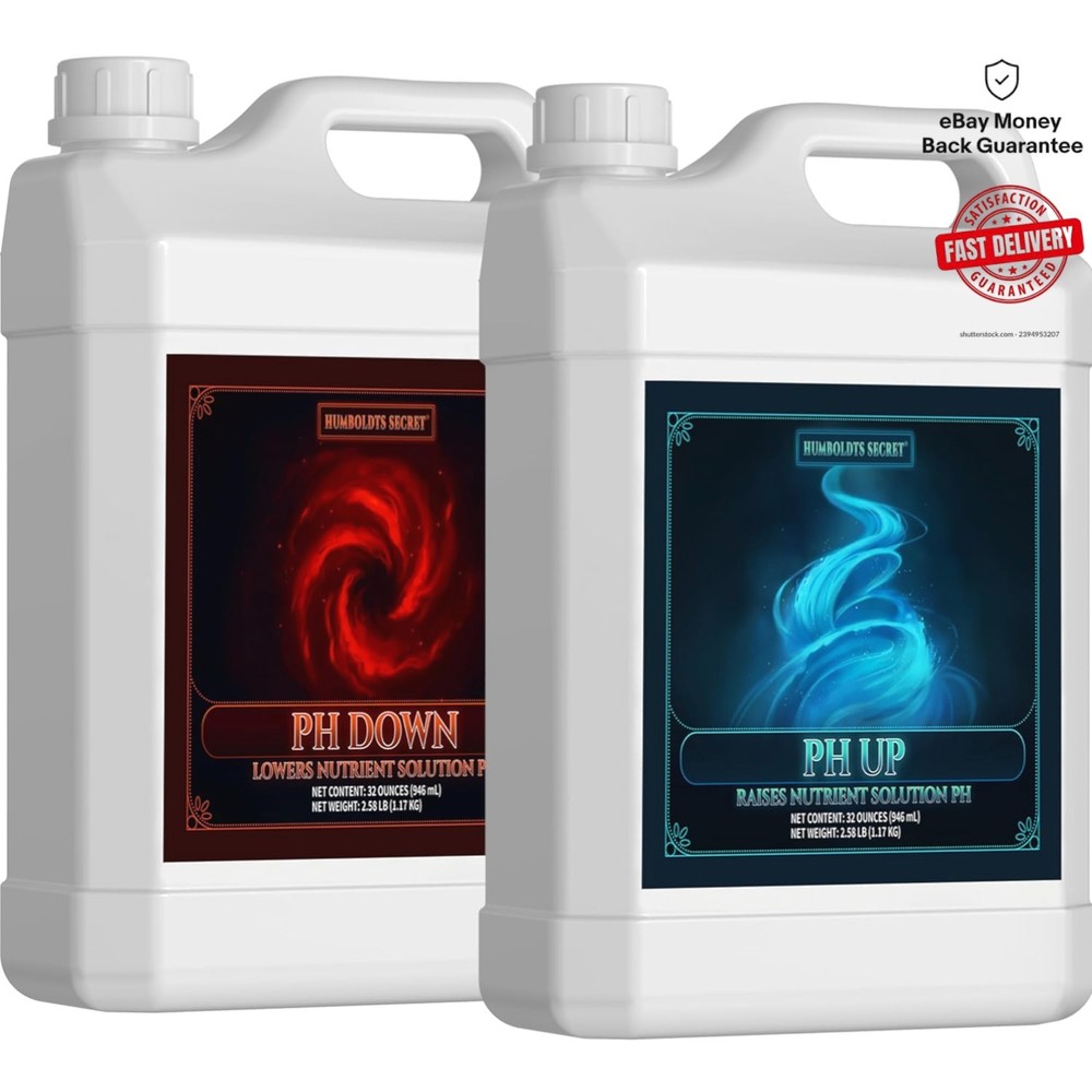 32oz pH Up and Down Kit - Enhanced Liquid Nutrient for Indoor Plants