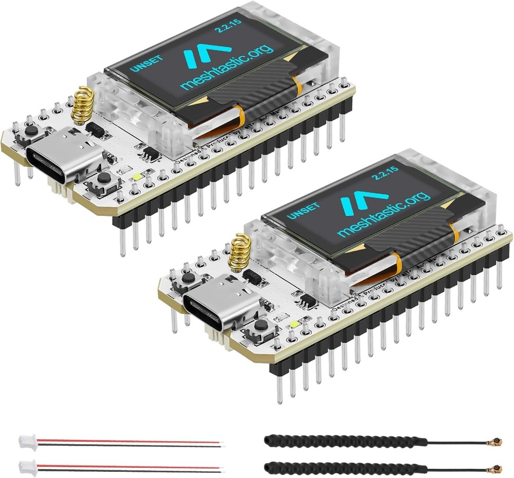 Integrated WiFi Bluetooth LoRa V3 Development Board with OLED & Type-C Power