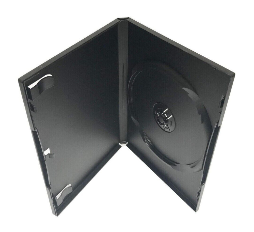 DVD Shell Cases Blank Black. Set Of 12