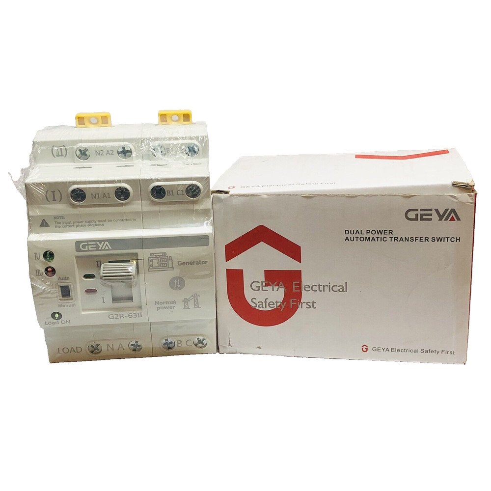 GEYA DUAL POWER AUTOMATIC TRANSFER SWITCH G2R-6311