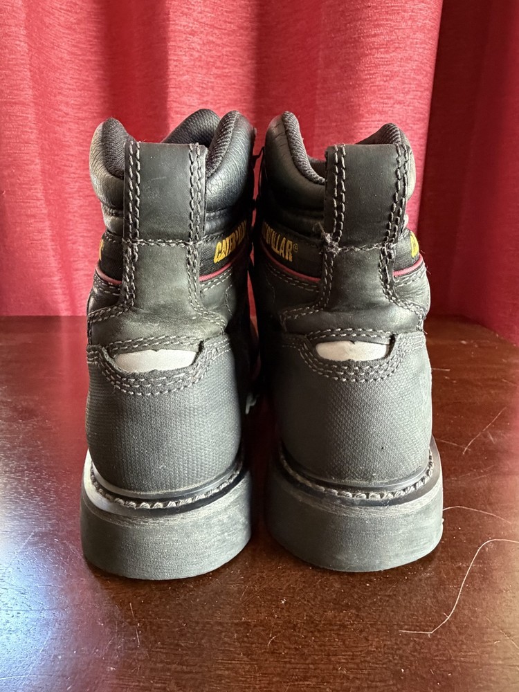 Caterpillar Precision Composite Toe Waterproof Work Boot Thinsulate Black Mens 7