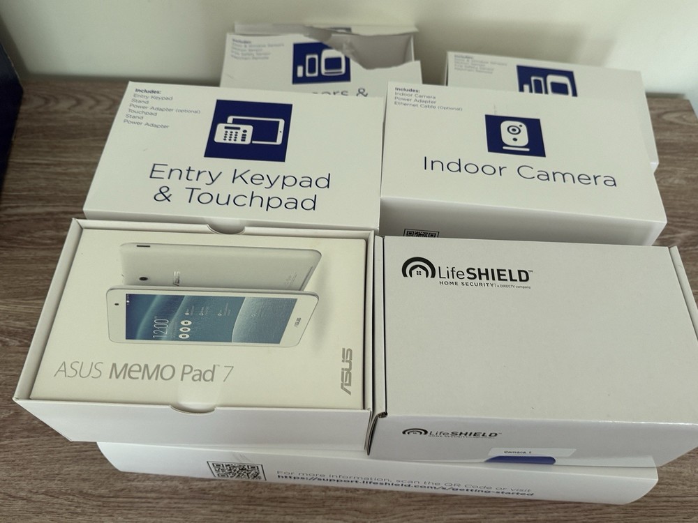 Life Shield ADT Security System Opened Box 2019