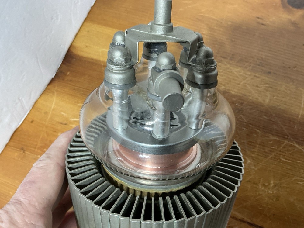 Machlett ML-5530H Power Amplifier Tube AM FM Broadcasting 4kW VTG TRANSMITTING