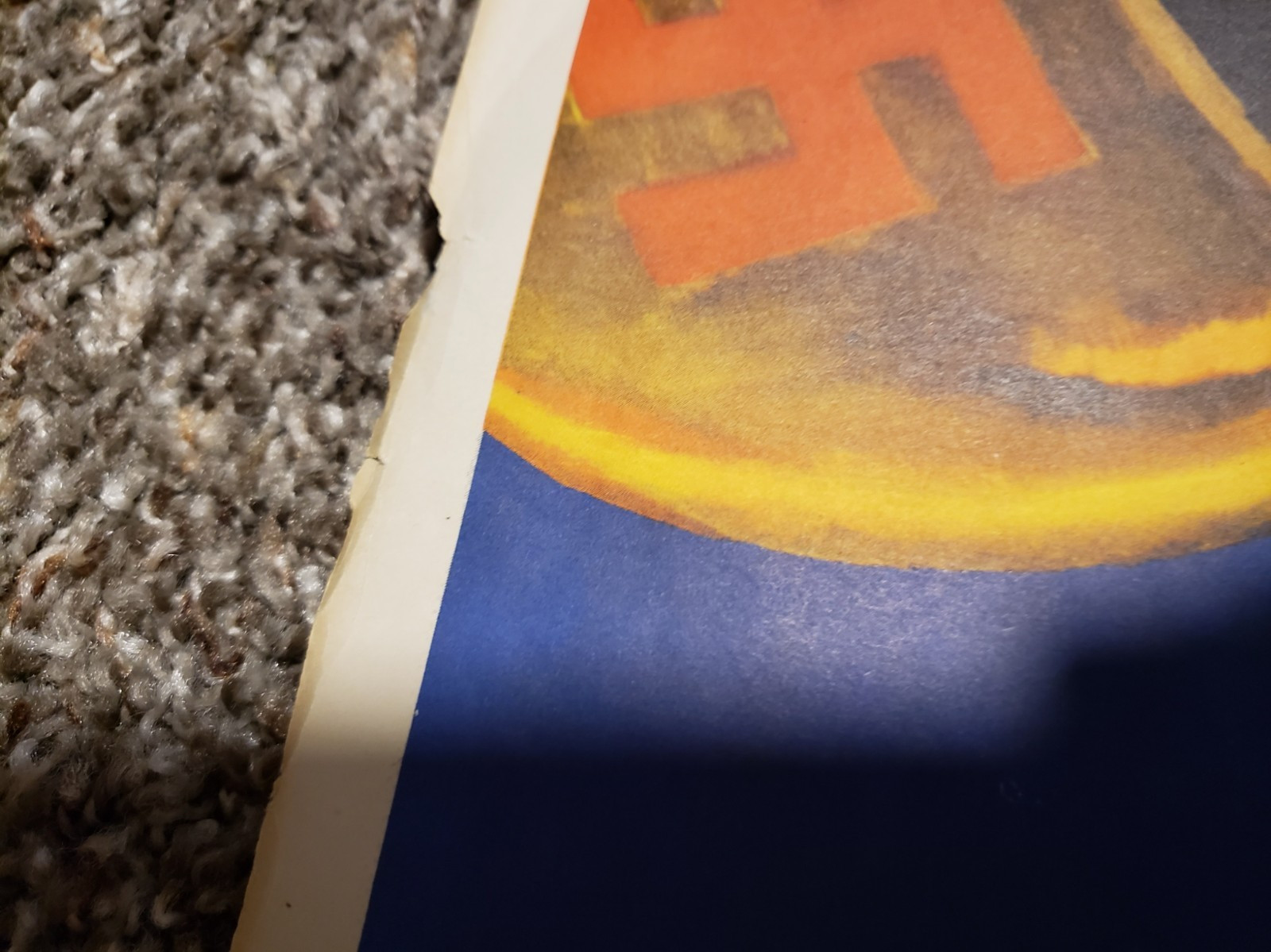 vintage 1943 WWII original Poster