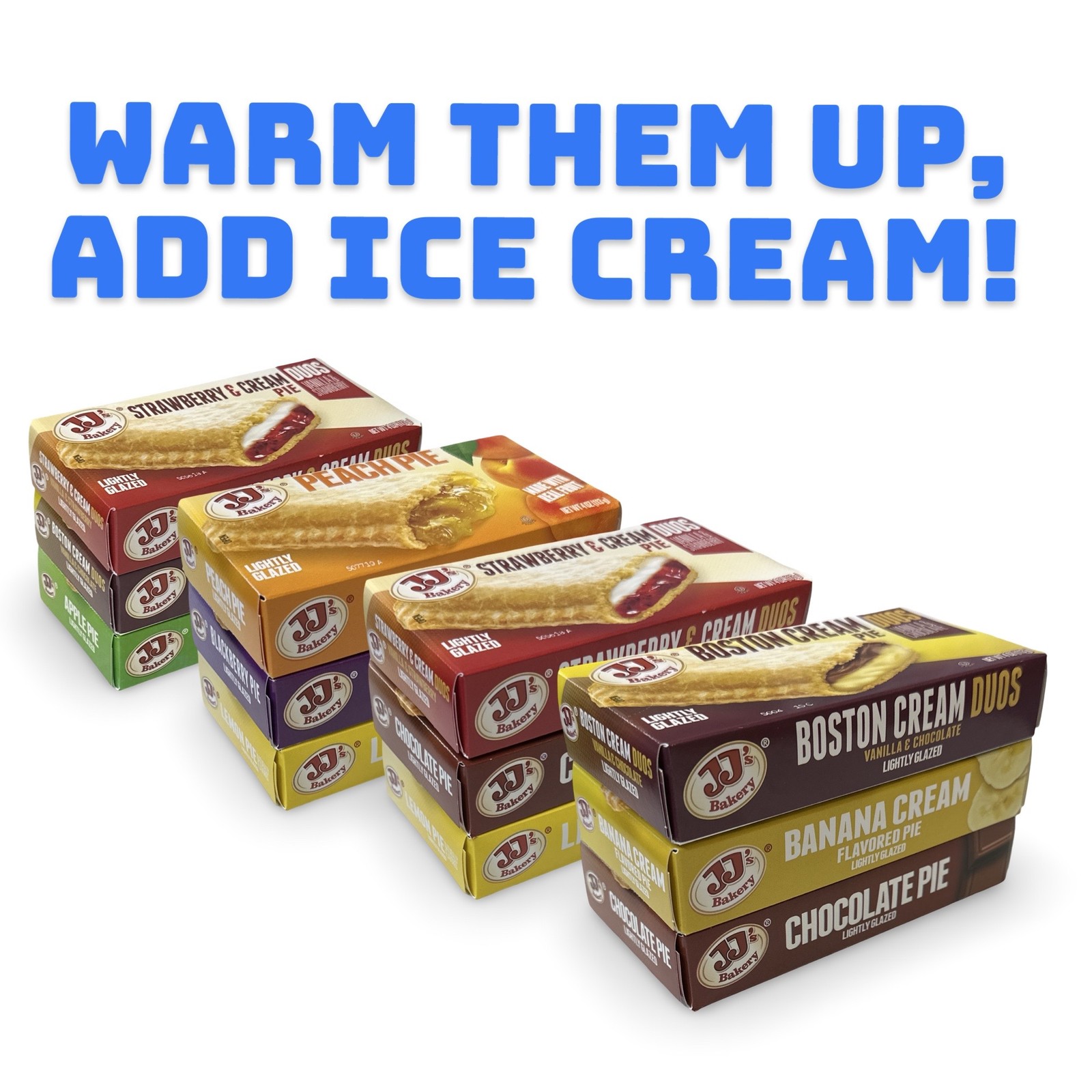 JJ's Bakery Peach Pie -- 12 per case.