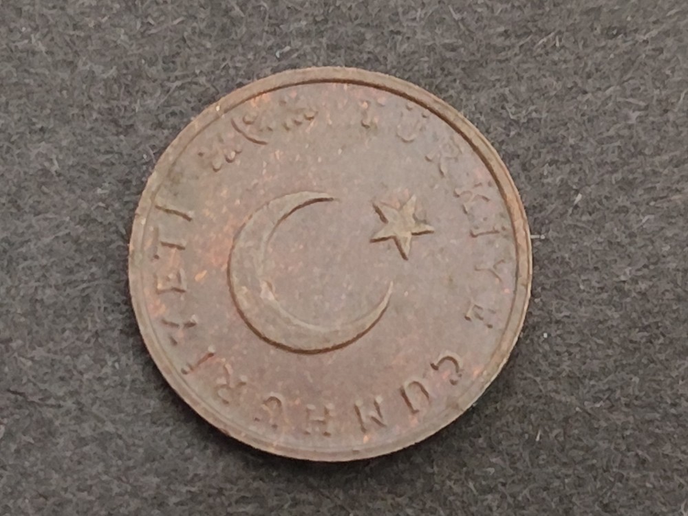 1966 - 1 Kurus - Turkey - Bronze - XF