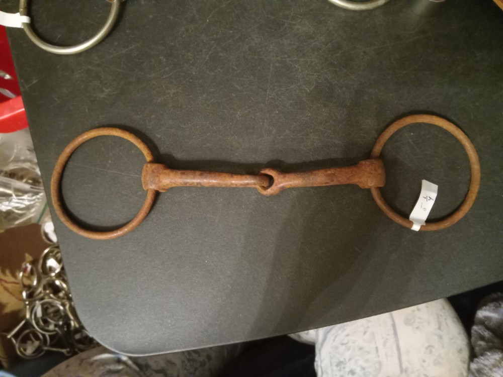 Loose Ring Snaffle Bit iron 5 1/4 in