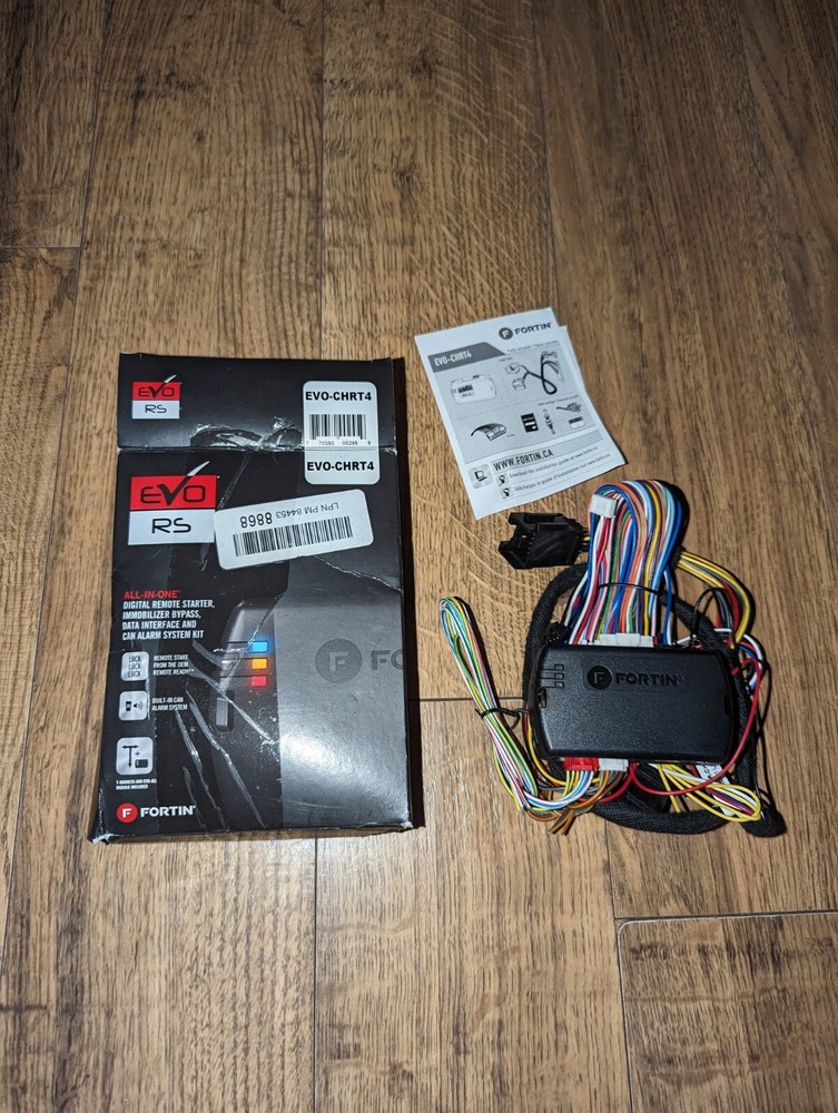 FORTIN EVOCHRT4 Stand-Alone Add-On Remote Start Car Starter System