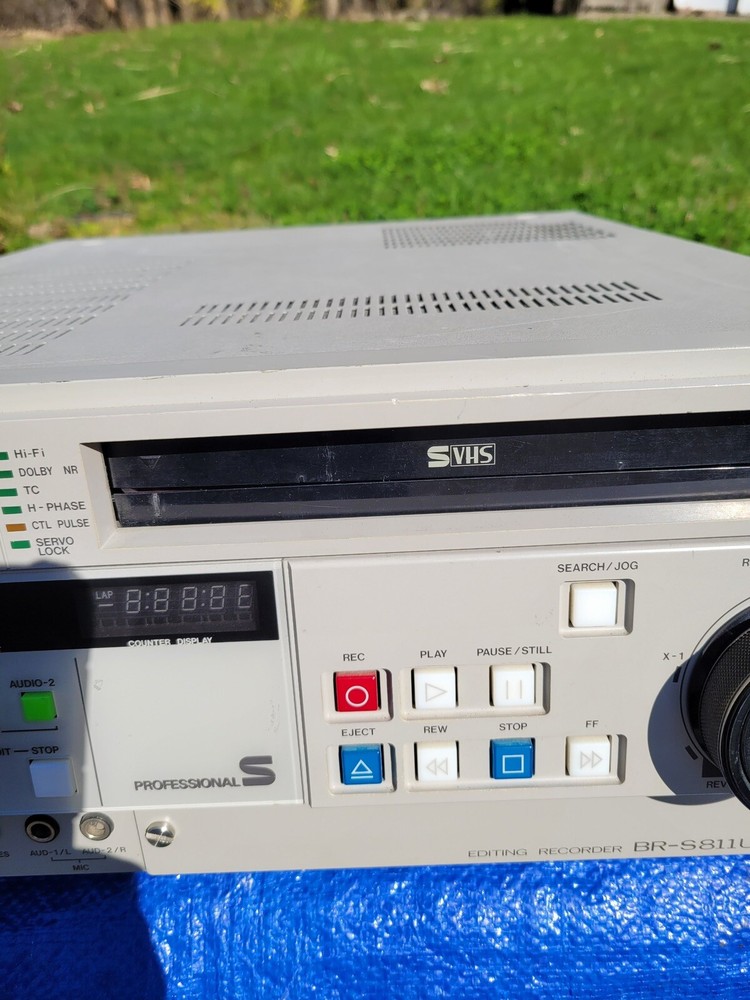 JVC BR-S811U Editing Recorder Professional S