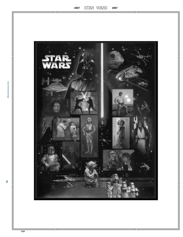 2007 U.S. Commemorative Singles COMPLETE Supplement (White Ace Alternative)