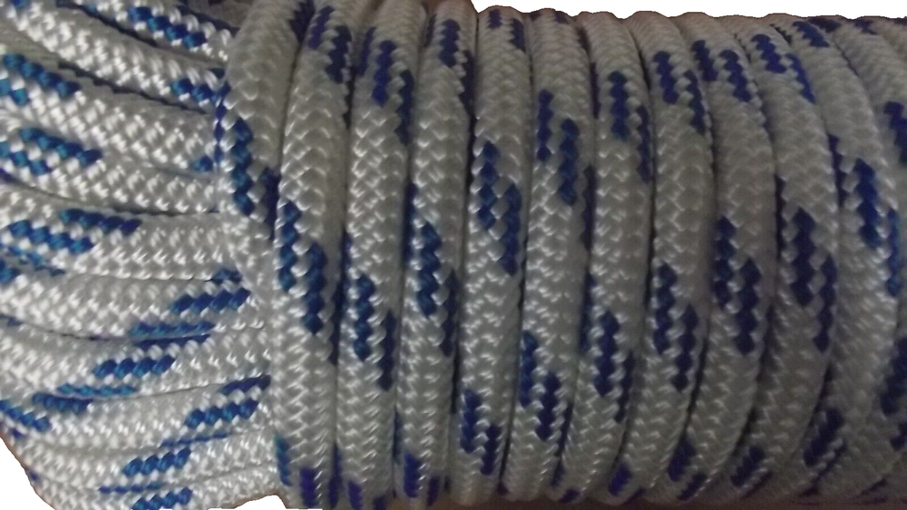 3/8" (10mm) x 150' Sail/Halyard Line, Double Braid Polyester, Sheets, Boat Rope