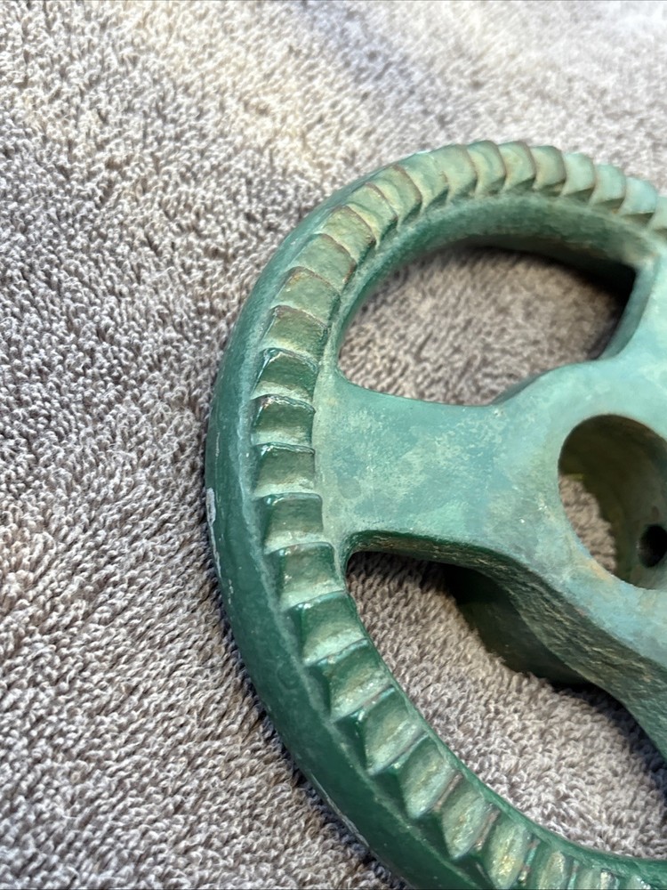 ** MISSING HANDLE** Vintage Champion Blower And Forge Post Drill Feed Gear.