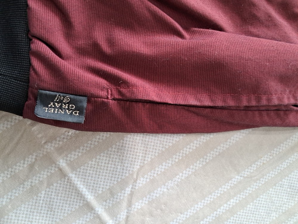 Daniel Gray Golf Pullover Windbreaker Men's Large Qtr Zip