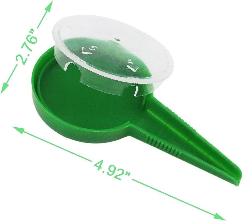 Compact 5 Dial Seed Dispenser: No Clumping Planter for Smooth Planting