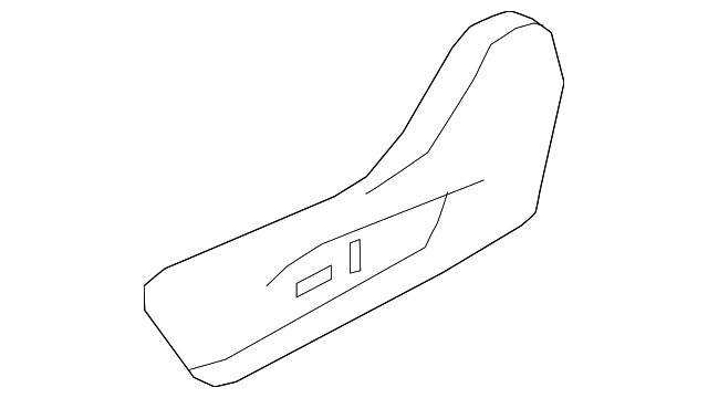 Genuine Subaru Outer Finish Panel 64115FL311VH