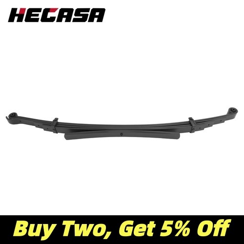 Powder Coated For Toyota Tundra 2007-2022 Black Rear 5-Leaf Spring & Bushings