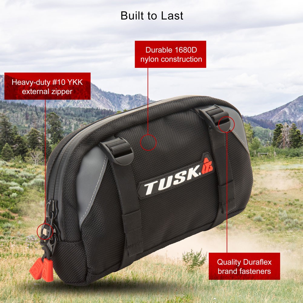 Tusk Universal Handlebar Bag Black