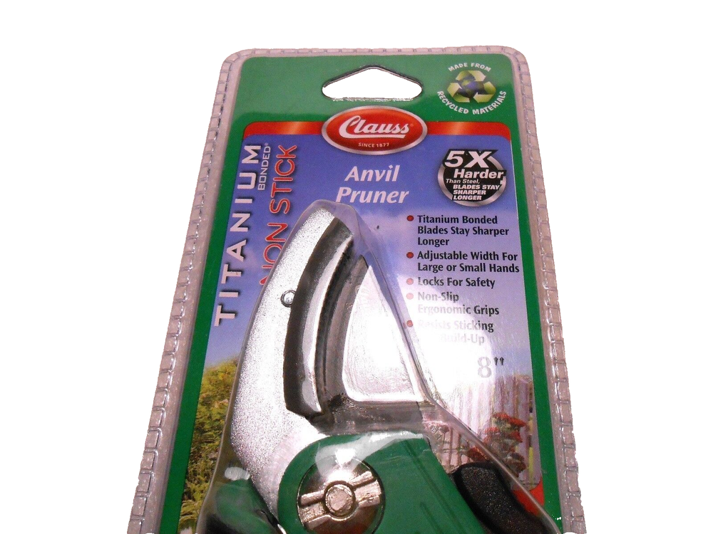 Clauss 18778 8" Anvil Pruner Titanium Bond NEW