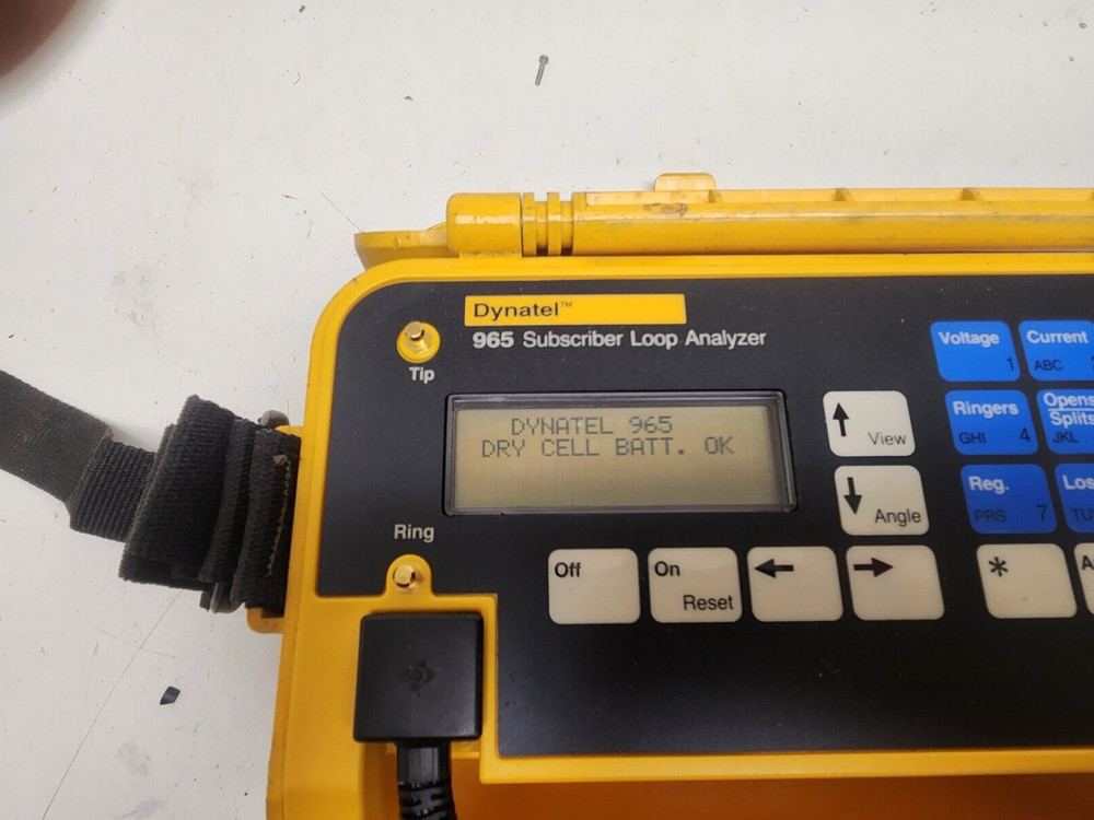 3M Dynatel 965 Subscriber Loop Analyzer & Butt Set for Line Testing