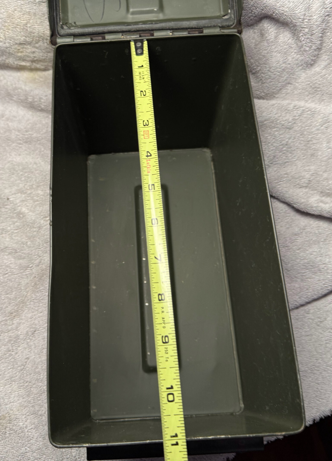 Genuine Military Metal M2A1 / M2A2 Ammo Can, .50 cal, 5.56mm *Great Storage*