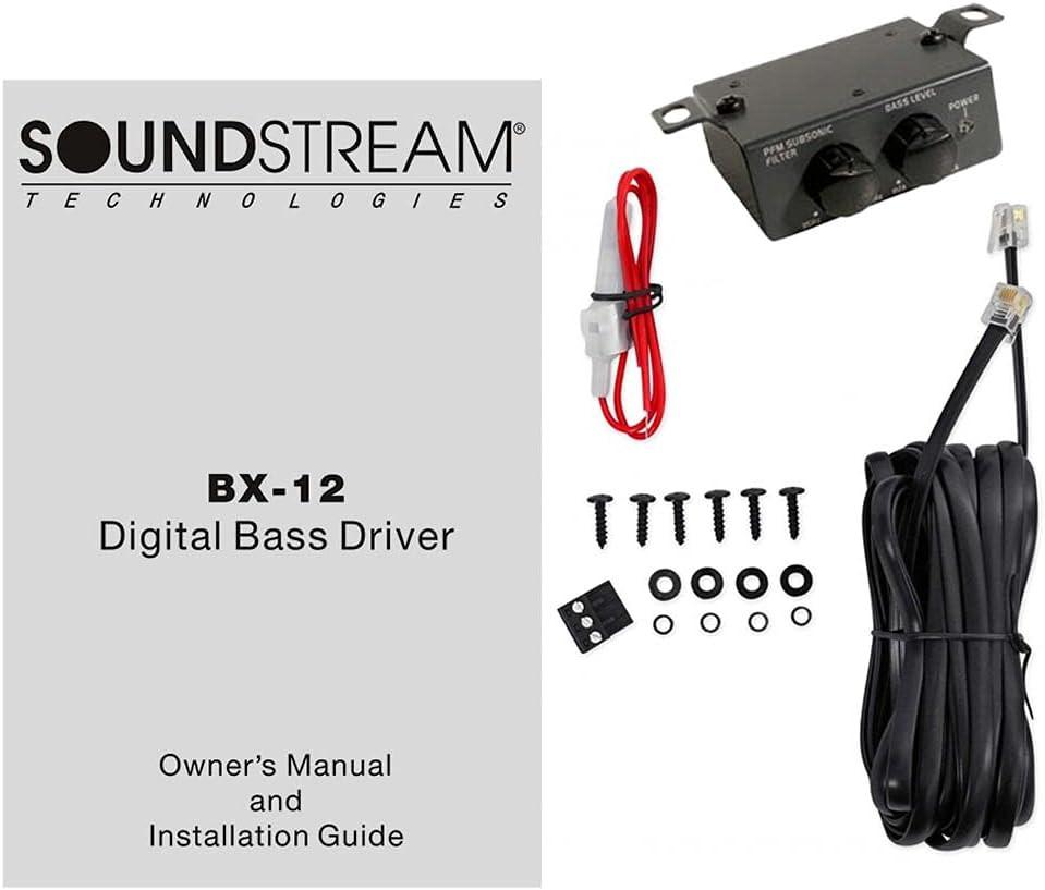 BX-12 Digital Bass Processor,Black