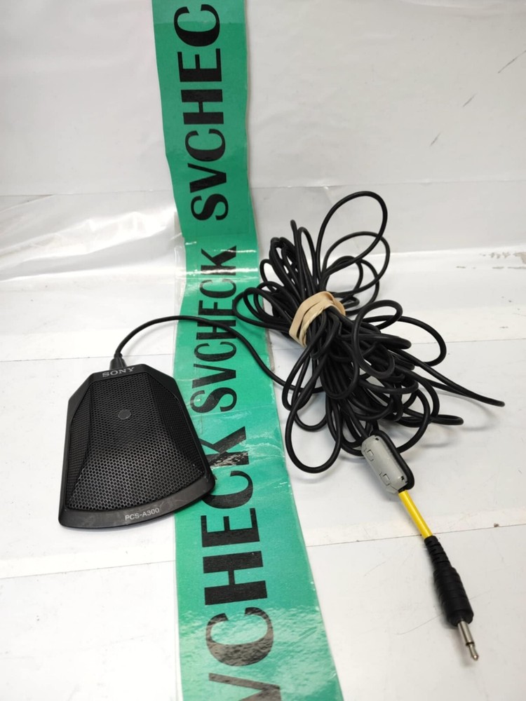 Sony PCS-A300 Uni-Directional Professional Wired Microphone