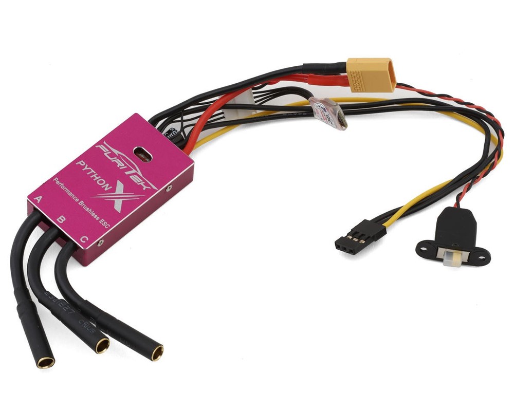 Furitek Python X 80A/120A Team Spec 1/10 Rock Crawler Brushed/Brushless ESC