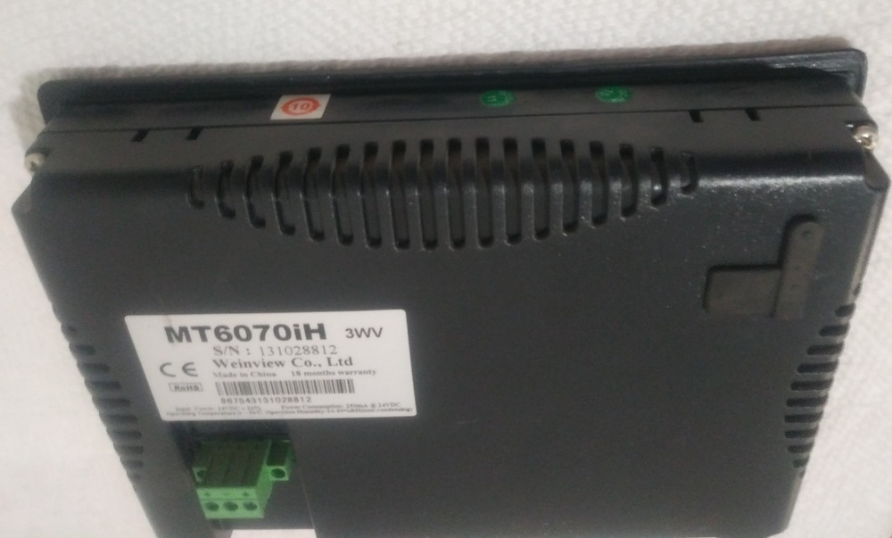 Weinview Co. MT607iH Touch screen