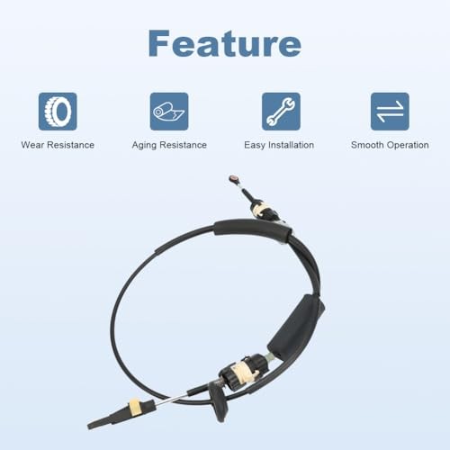 Automatic Transmission Shift Cable Compatible with Chevy Traverse Buick