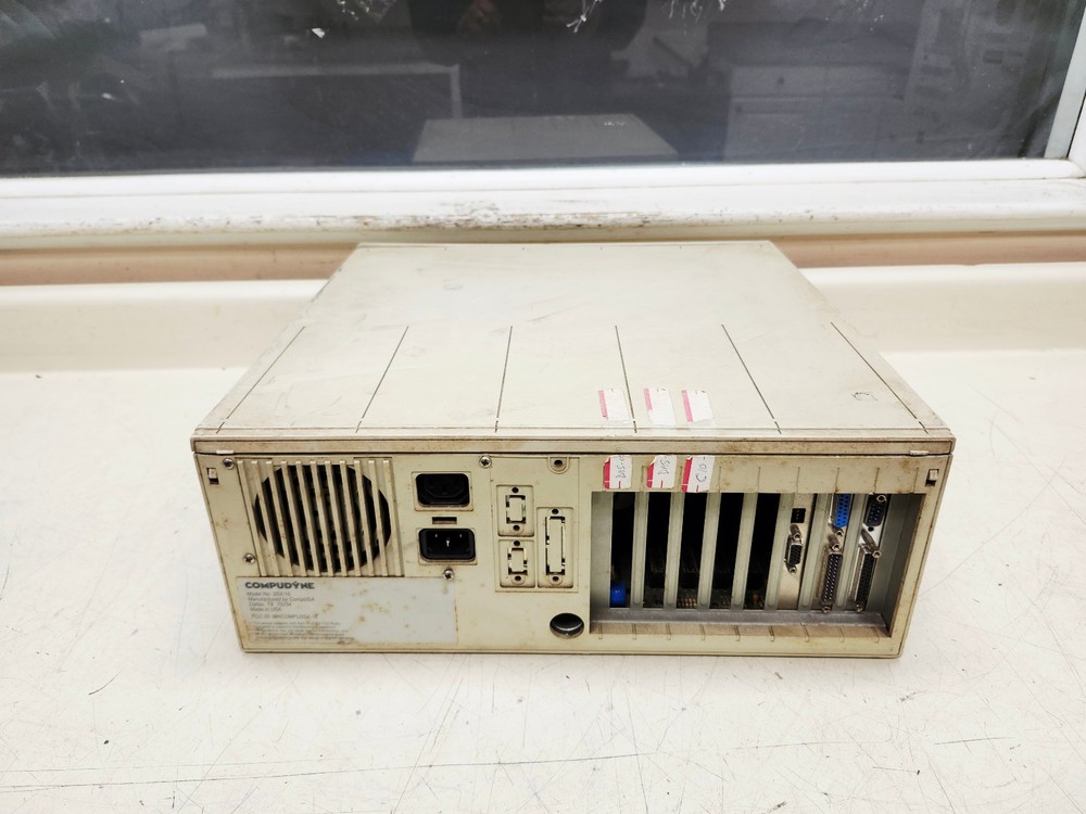 Compudyne 3SX/16 Computer w/ i486 DX2 Processor & Orchid Video Card Used