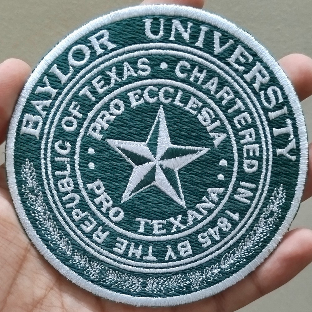 Baylor University Logo Iron On Patch - Sew Patch - Embroidered Patch