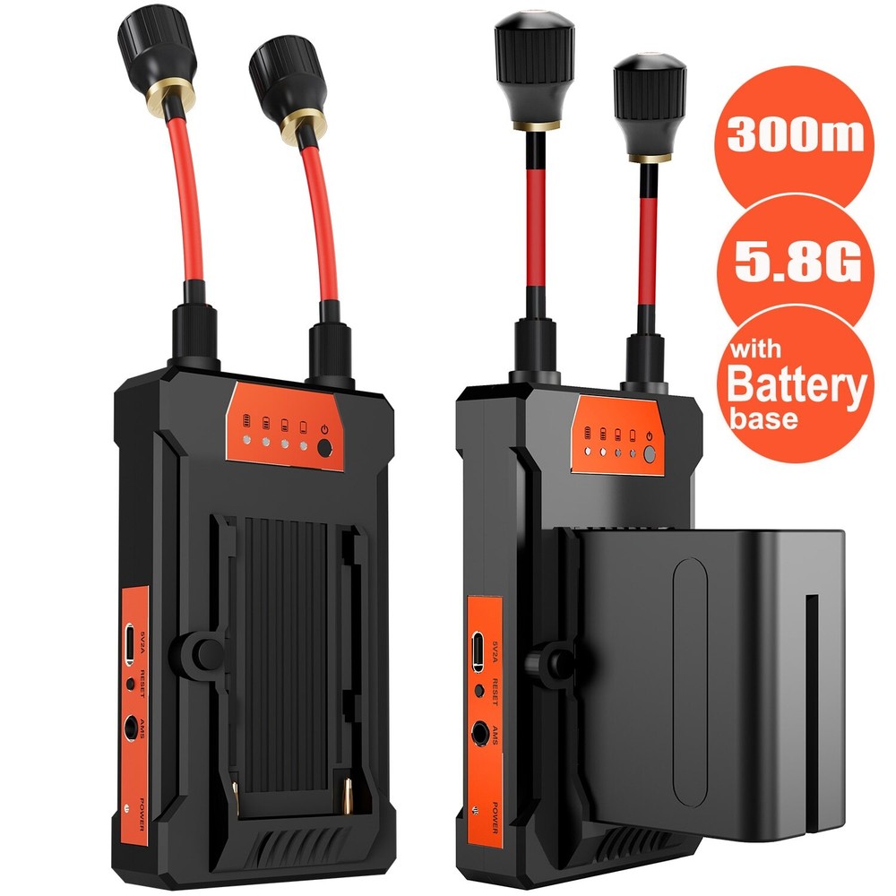 300m Wireless HDMI Extender Video Transmitter Receiver for Camera Live Streaming