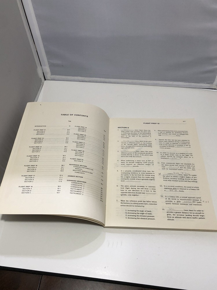 Cessna Pilot Center Soft Shell Case, Training Workbook, Plotter & Fuel Tester