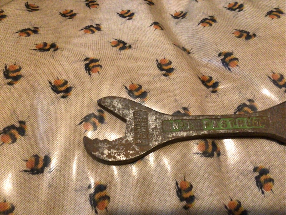 No 1 Fastnut Spanner Made In Britain