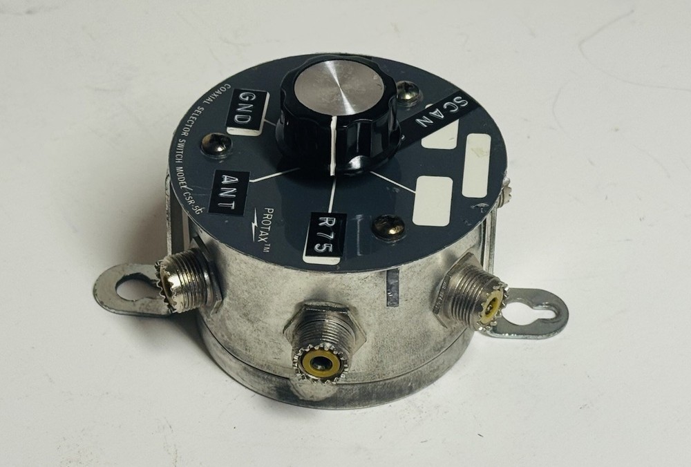 B&W CSR-5G Coax Switch 5 Position - Tested