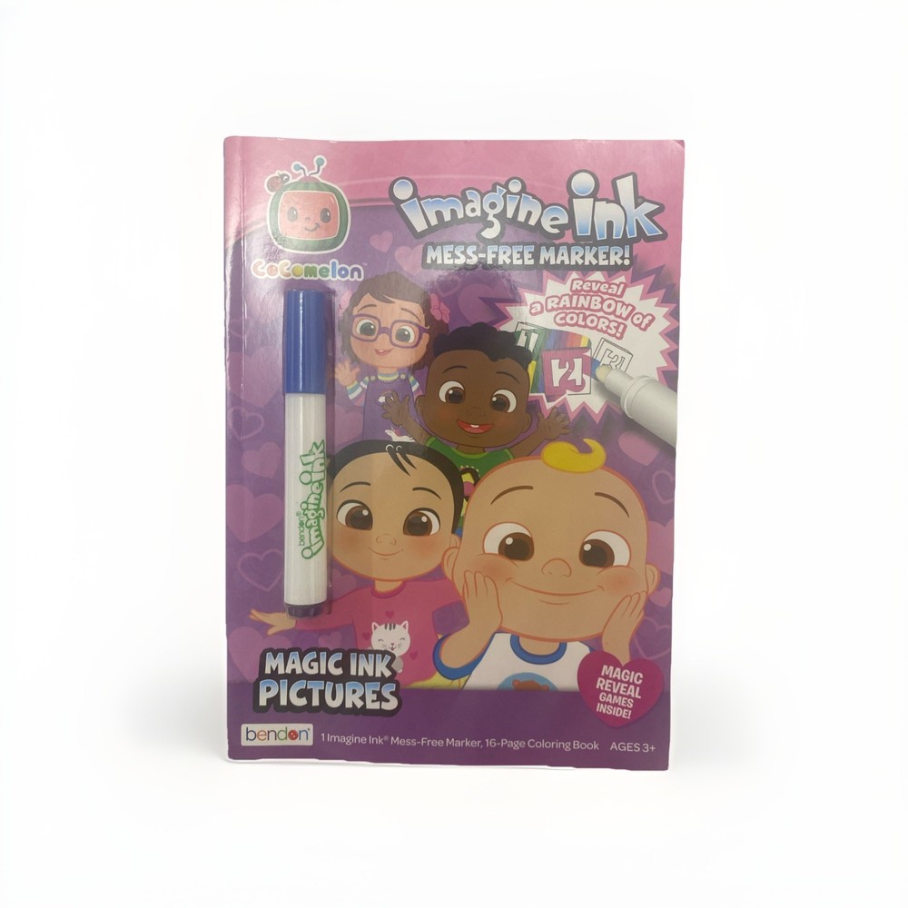 Bendon - Cocomelon Kids Imagine Ink Coloring Book