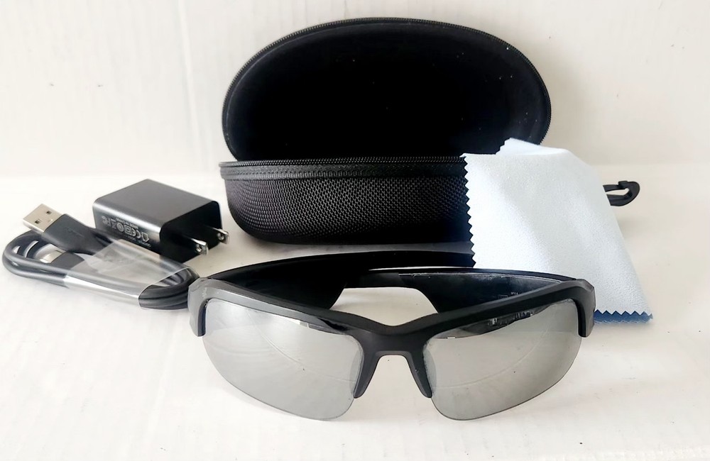Bose Frames TEMPO  Sports Audio Sunglasses Black Polarized Bluetooth NICE!!
