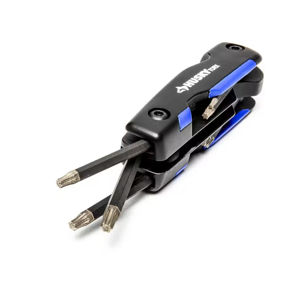 Folding Diamond Torx Hex Key Set (8-Piece)