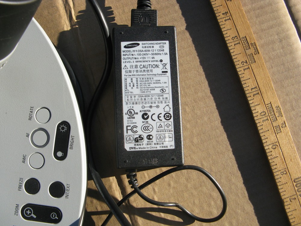 Samsung Digital Presenter High Definition UF-130ST Overhead Document Camera