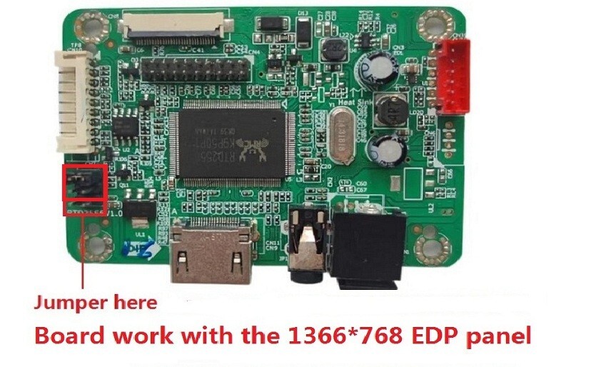 For LP133WF4-SPB1 1920X1080 panel HDMI LCD LED EDP Controller Board kit