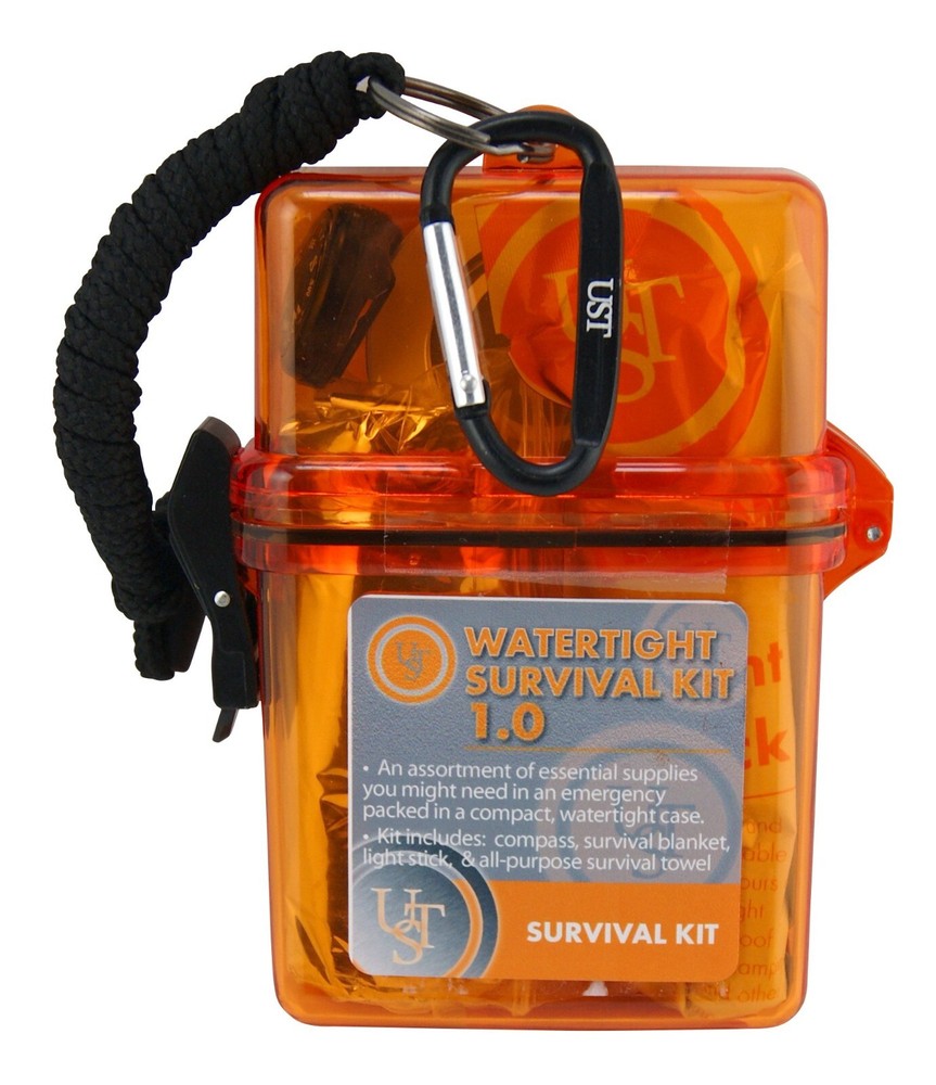 UST Ultimate Survival Technologies Watertight Survival Kit 1.0 Emergency