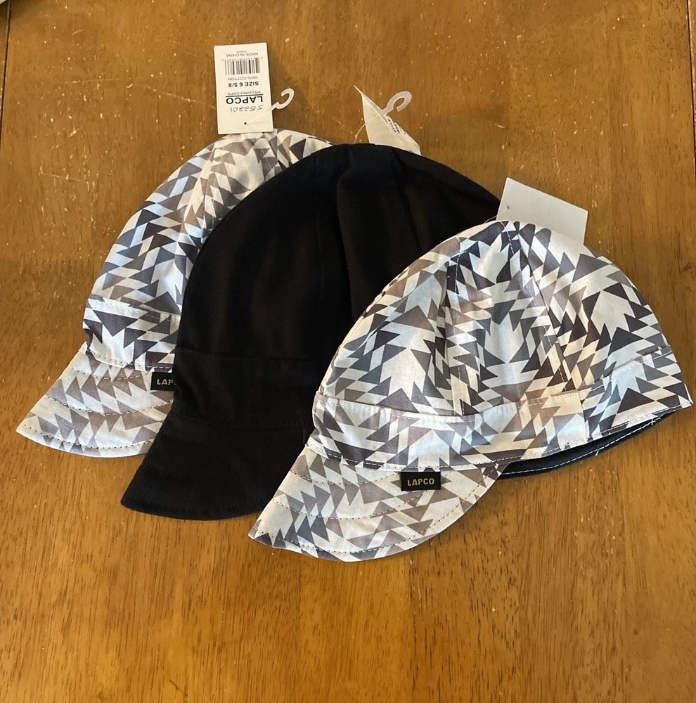 Welding Caps Lapco | Size 6 5/8 | 3 Caps | New |