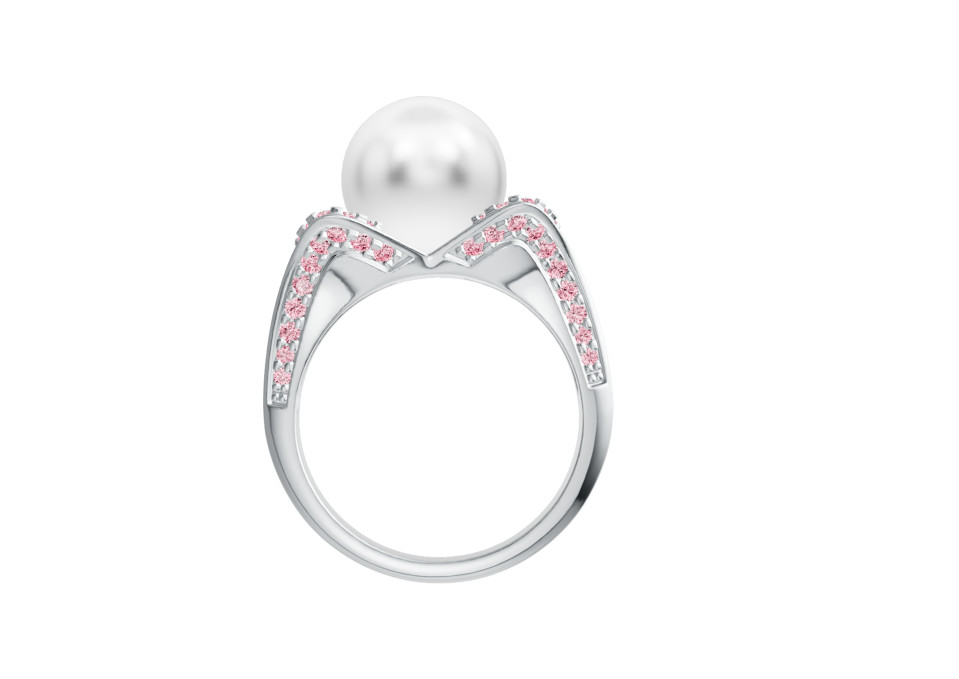 Sterling Silver Semi Mount Ring Setting Round RD 10x10mm