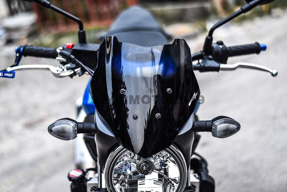 WINDSHIELD WINDSCREEN  FOR SUZUKI SV650A SV650 METER VISOR MASK V1 2016++