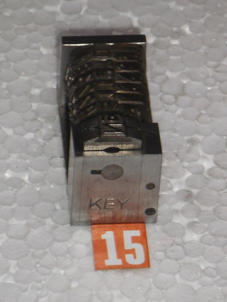 KEY | letterpress numbering machine | 15