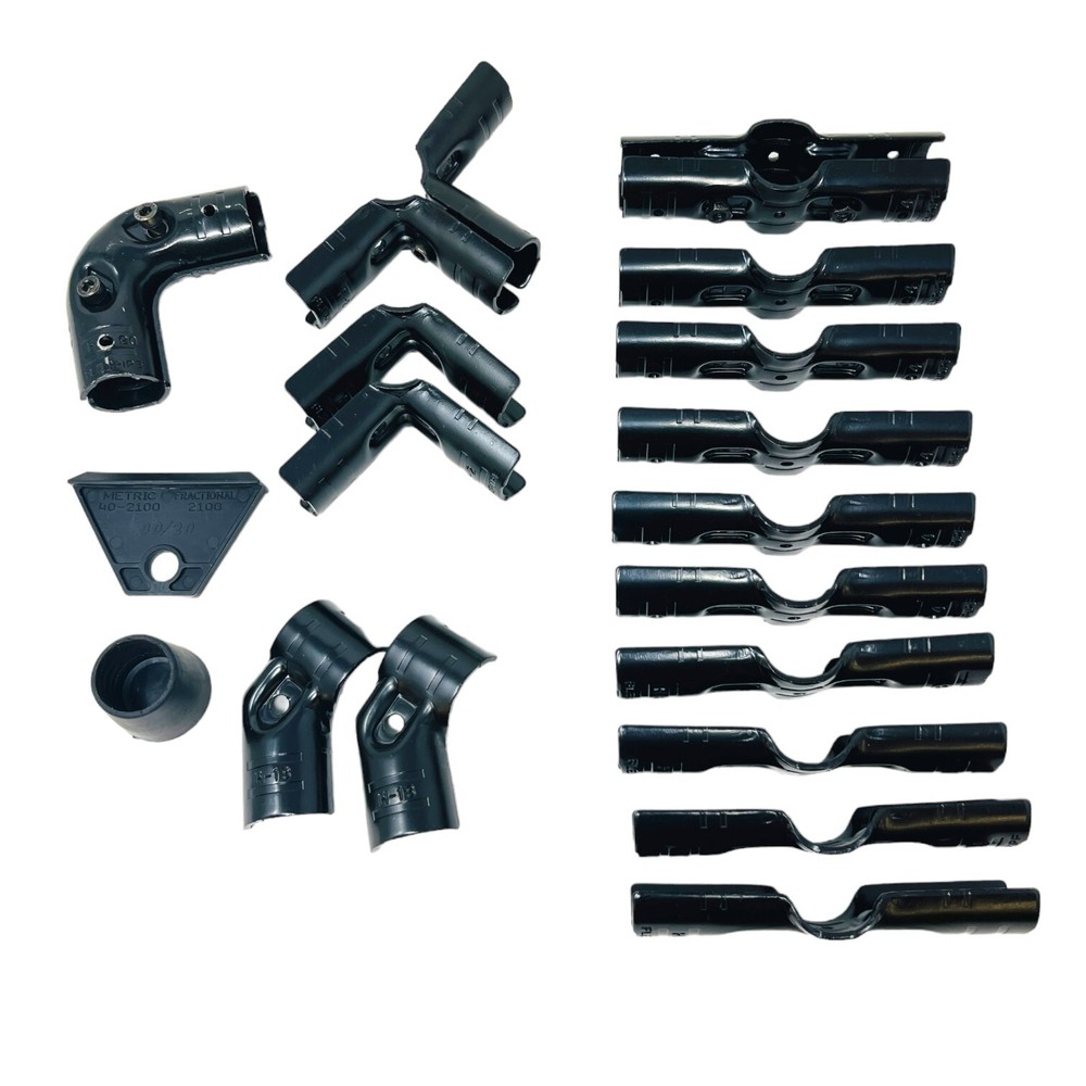 20 pcs Assorted Flexpipe Pipe Fasteners Set H-2 H-4 H-90 H-18