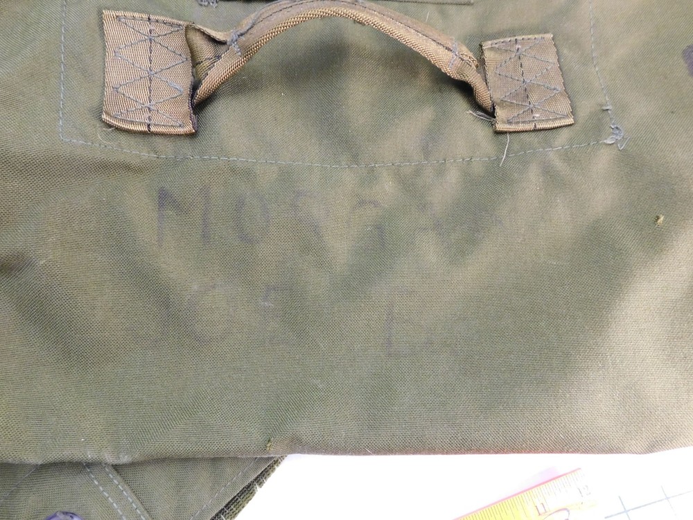 US Army Duffle bag, w/ backpack straps, Military issue, Nice