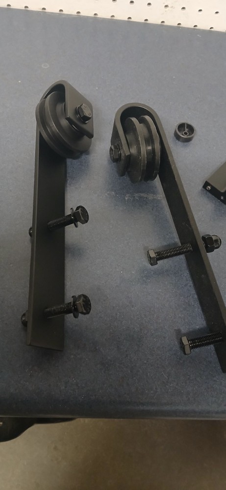 Barndoor Track Rollers 12 Inch. Rollers Only