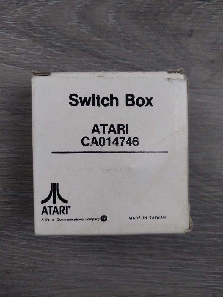 ATARI Switch Box TV Game Video Adapter CA014746 unused